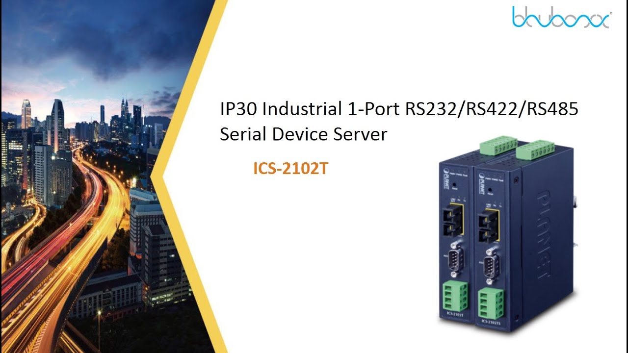 ICS-2102T Industrial 1-port RS232/422/485 Serial Device Server