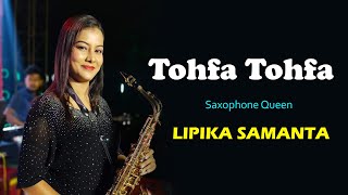 Saxophone Music - Tohfa Tohfa Laya Laya || Saxophonist Lipika Samanta || प्यार का तोफा तेरा - Lipika Resimi