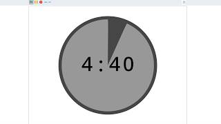 How to make a Visual Disk Timer in Scratch Without Pen tool in Scratch | Scratch Tutorial!