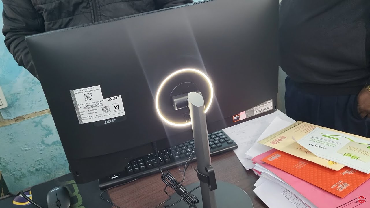 ACER ALL IN ONE PC UNBOXING AND ASSEMBLING #computer @mtech.creator #acer #allinone