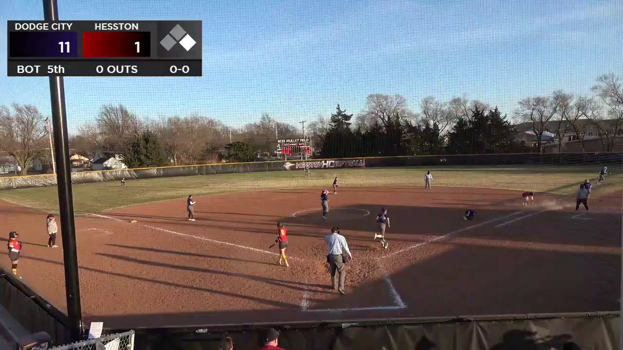 Hesston College Softball vs. Dodge City Game 2 3/7/2021 YouTube