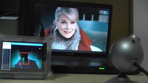 raspberry pi face tracking in movie HappyFlight
