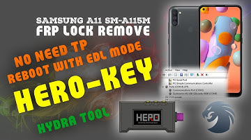 Samsung Qualcomm Reboot to EDL Mode with Hero-Key