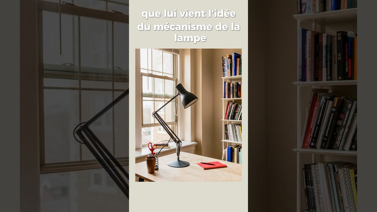 La lampe Anglepoise : un design iconique ! 💡✨ 