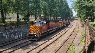 The Trench Island Ave Yard - Avr Carload Express Norfolk Southern Locals In Pittsburgh
