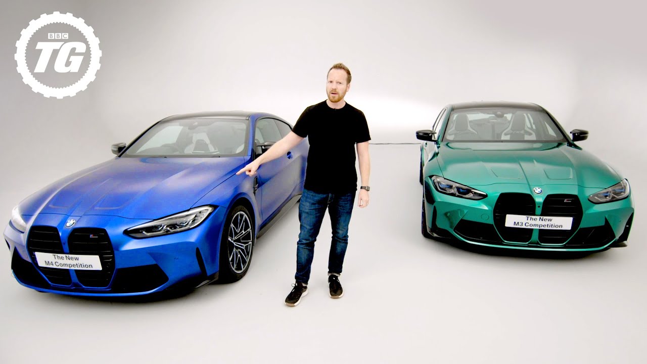 FIRST LOOK: New 2020 BMW M3 & M4 feat. 4WD, 503bhp, 'Drift' Mode & *THAT* Grille | Top Gear