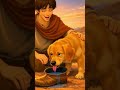«Короткий фрагмент мультфильма о жажде и милосердии.»