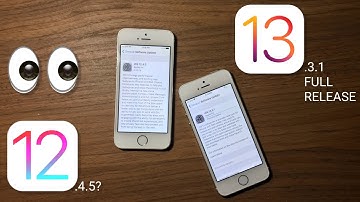 iOS/iPadOS 13.3.1 OUT NOW! iOS 12.4.5?!?!