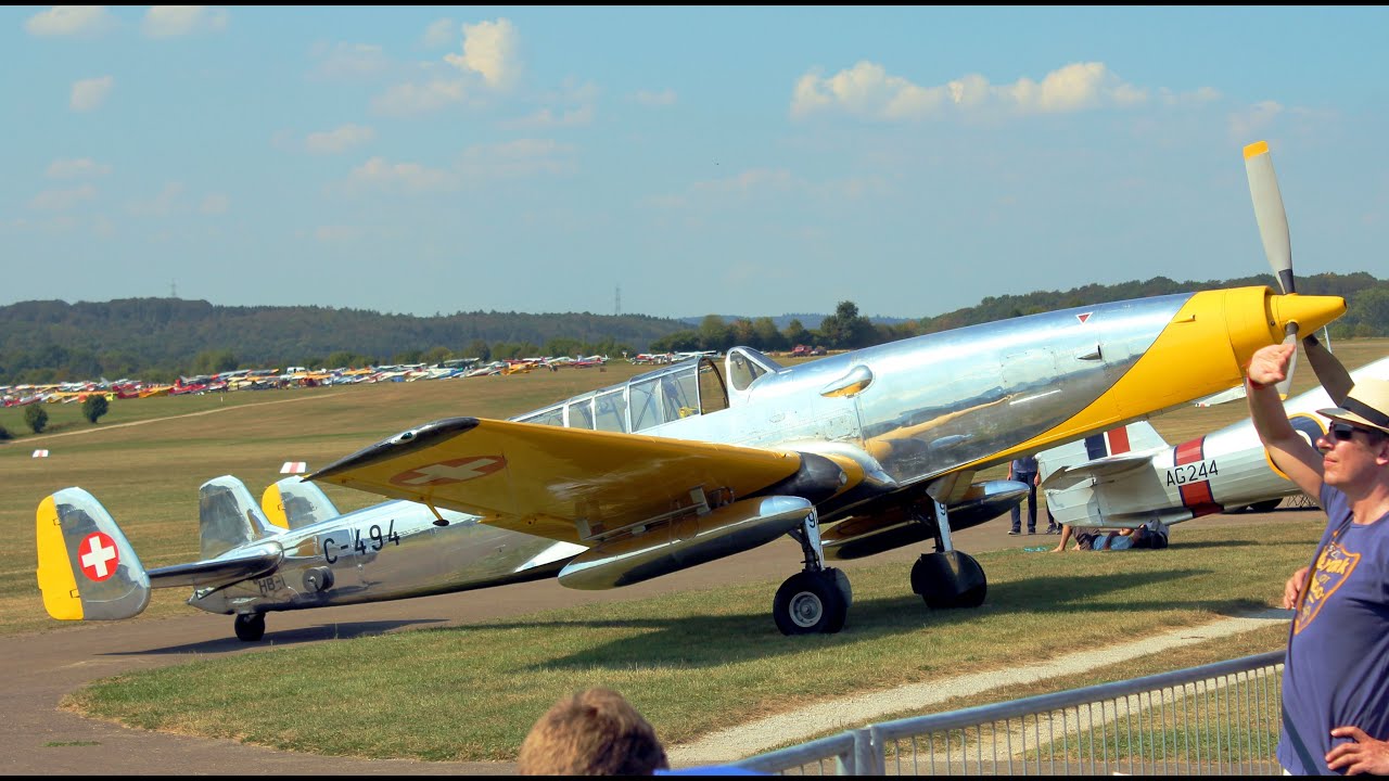 F+W C 3605 "HB-RDB" at Hahnweide Airshow 2016