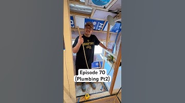 The camper now has hot water ✅ #camper #rvrenovation #renovation #diy #diyprojects #rvlife #vintage