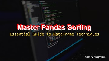 Sorting and Filtering a Pandas DataFrame