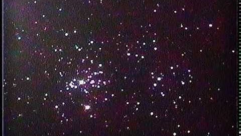 Double Cluster through s StarSplitter Video Astronomy Solution