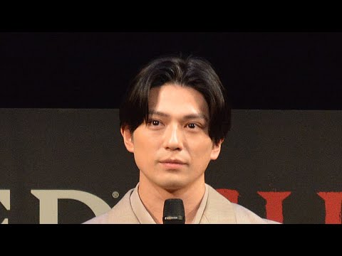 京都市東山区の南座でのPRイベントに新田真剣佑さんが登場（2025年2月6日）Actor Mackenyu Arata appears at an event at Minamiza in Kyoto