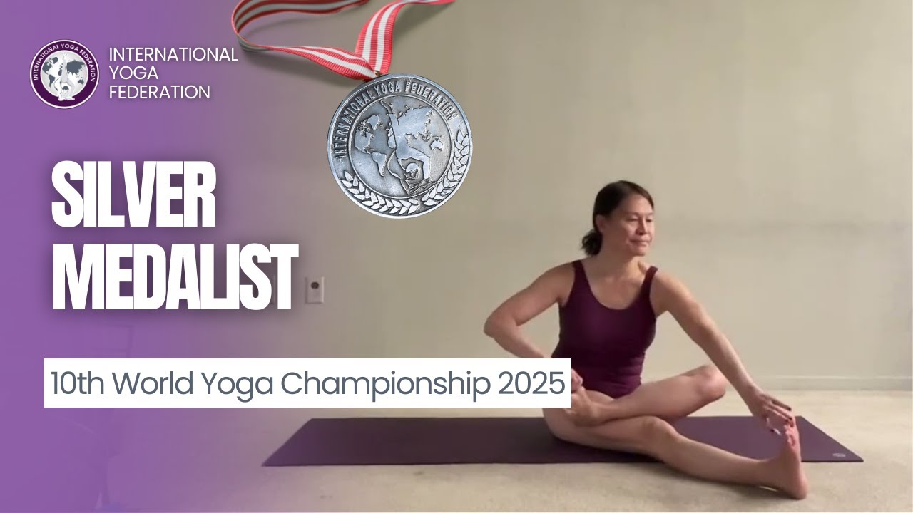 Silver Medalist | Clare Din | Yoga Asana | Senior Woman | United States of America 2025