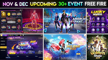 Upcoming Events in Free Fire 🤯🥳| Free Fire New Event | Ff New Event | New Event Ff