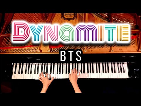 Dynamite - BTS (방탄소년단) 【Sheet Music】Piano Cover - CANACANA