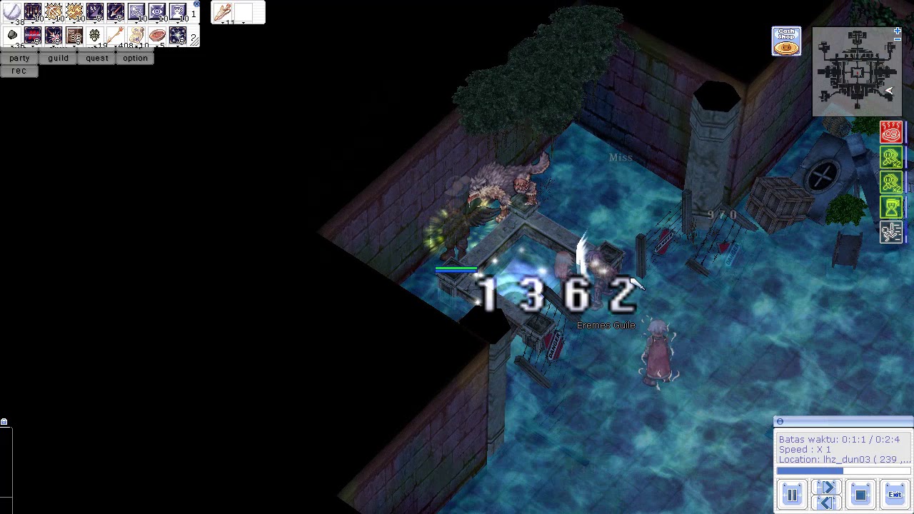 Eremes Guile attacks Cecil Damon