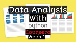 Data analysis using python coursera course | Week 1 Complete Solutions | 100% Marks | IBM Course |