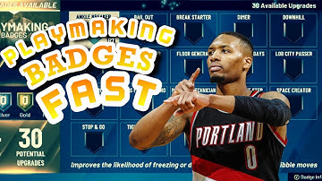 FASTEST WAY TO GET YOUR PLAYMAKING BADGES IN 2K20!! 30K XP PER GAME