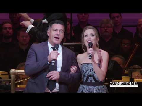 Nathan Gunn and Laura Osnes Sing “Almost Like Being in Love” with The New York Pops