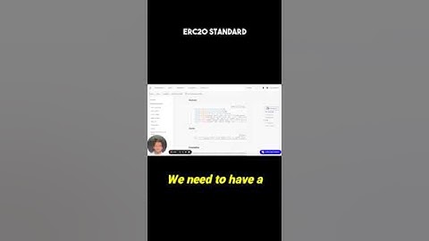 What Is In The ERC20 Standard? Ethereum.Org Answered  #coding #solidity #blockchaintechnology