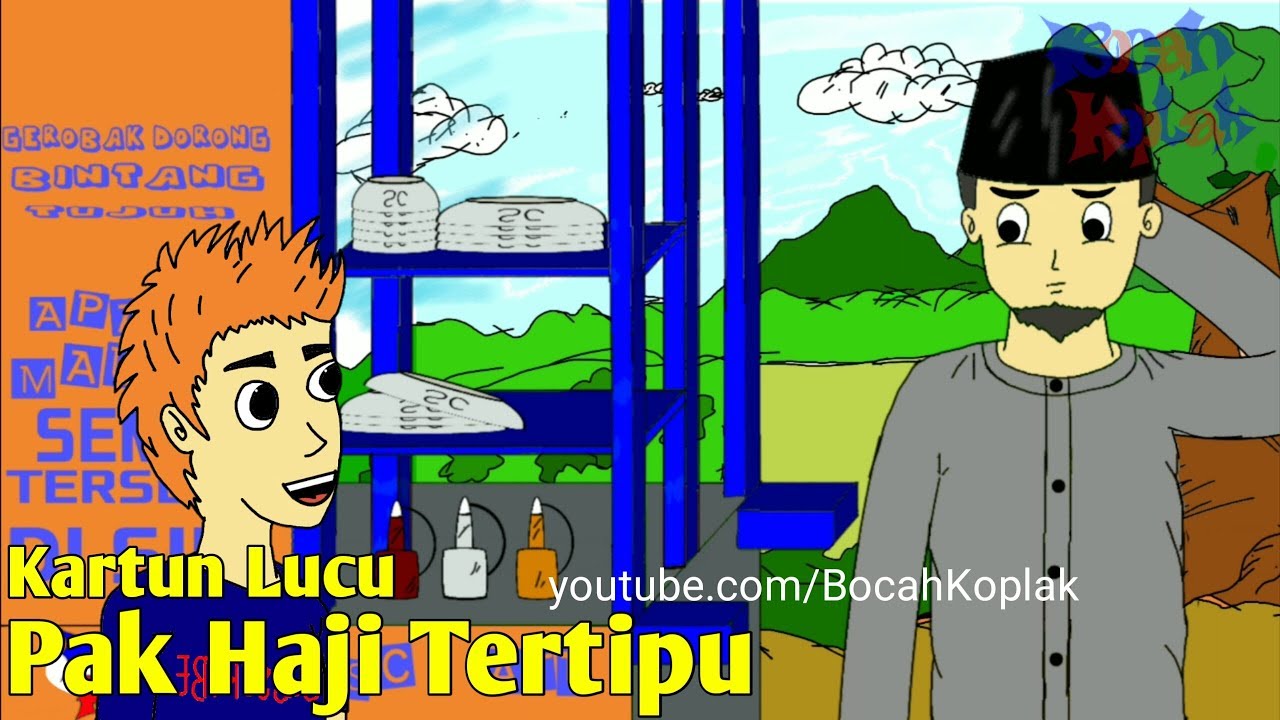 Paling Populer 30 Gambar Kartun Lucu Pak Haji - Gambar Kartun Ku