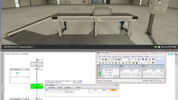 #Mechatronics, #Factory I/O + #TIAportal + #PLCSIM, #Graph (#SFC) language, #Automation