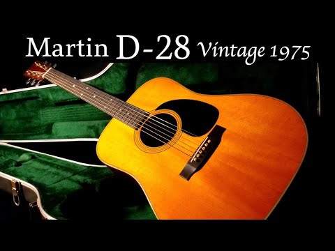 ビンテージ Martin D-28 1975年製 ブラックケース付 Martin D-28 '66（ビンテージ）【楽器検索デジマート】
