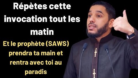 Invocation du matin facile à apprendre simple à dire | Rachid Eljay