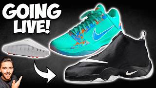 Going Live Zoom Flight The Glove Jalen Brunson Kobe 5 Raffles & Mind 001 Restock Websites!