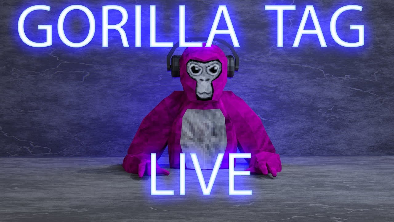 Gorilla Tag Live Stream Come Join Me YouTube