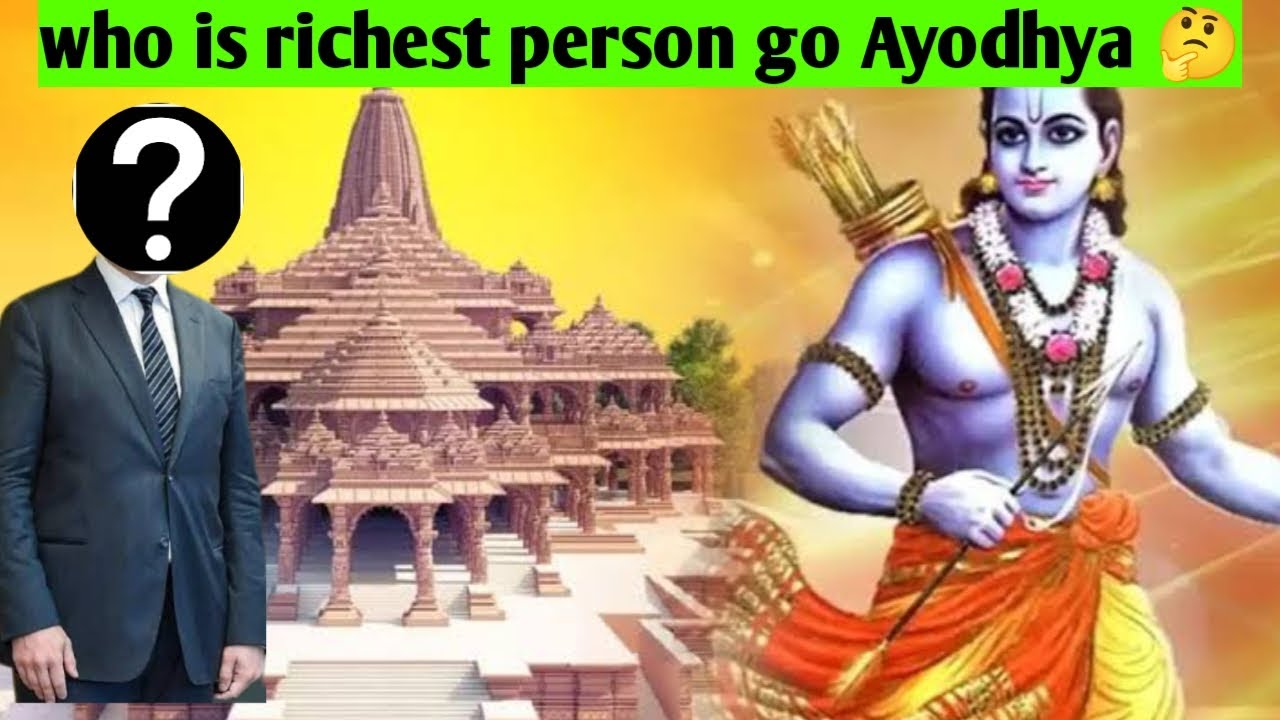 Meet Ayodhya's Top Billionaires | Richest person in Ayodhya #Shorts # ...