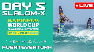 Livestream: Slalom-X: 26th July | World Cup Fuerteventura 2026 | PWA World Tour