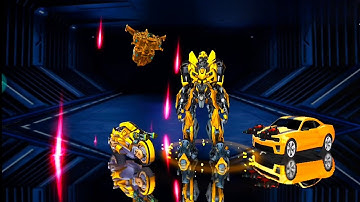 Bumblebee jet robot car transformation Multiple  Games #4 - Android Gameplay