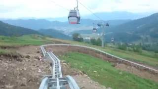 Rollercoaster / Achterbahn Bakuriani, Georgia / Georgien