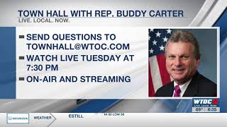 WTOC Hosts Virtual Town Hall with Rep. Buddy Carter