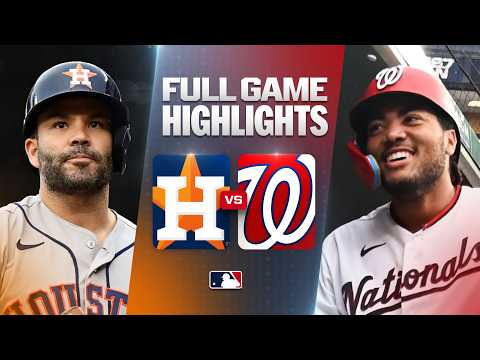 ASTROS vs. NATIONALS: Official Full Game Highlights (July 7) | 2026 MLB Season