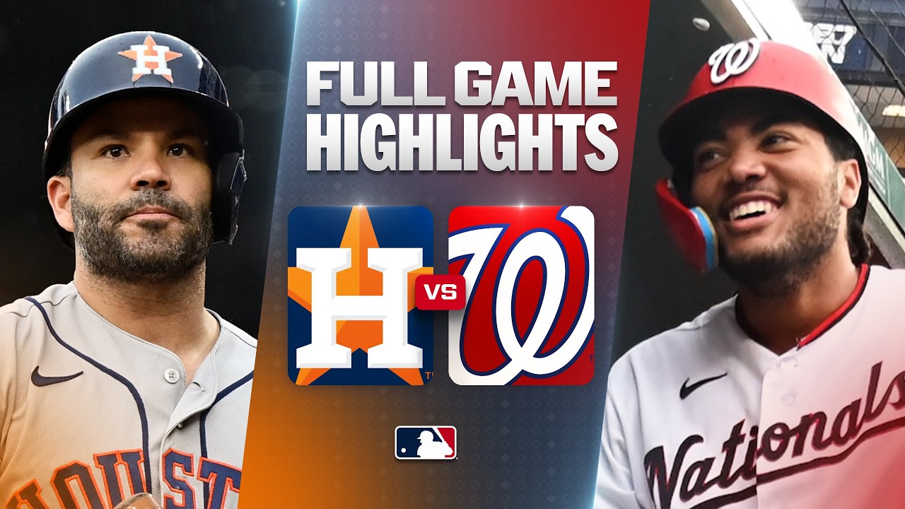 ASTROS vs. NATIONALS: Official Full Game Highlights (July 7) | 2026 MLB Season