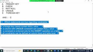 SQL Server ------------ FORIGEN KEY