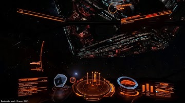 Elite: Dangerous - Coriolis landing with FA and rotation off, first attempt