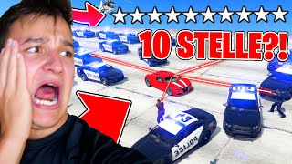 GTA 5 - 10 STELLE DI POLIZIA!! *RIESCI A SCAPPARE?*