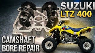 Suzuki LTZ 400 - seized cylinder head repair
