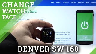 How to Change Watch Face in Denver SW 160 – Personalize Smartwatch screenshot 4