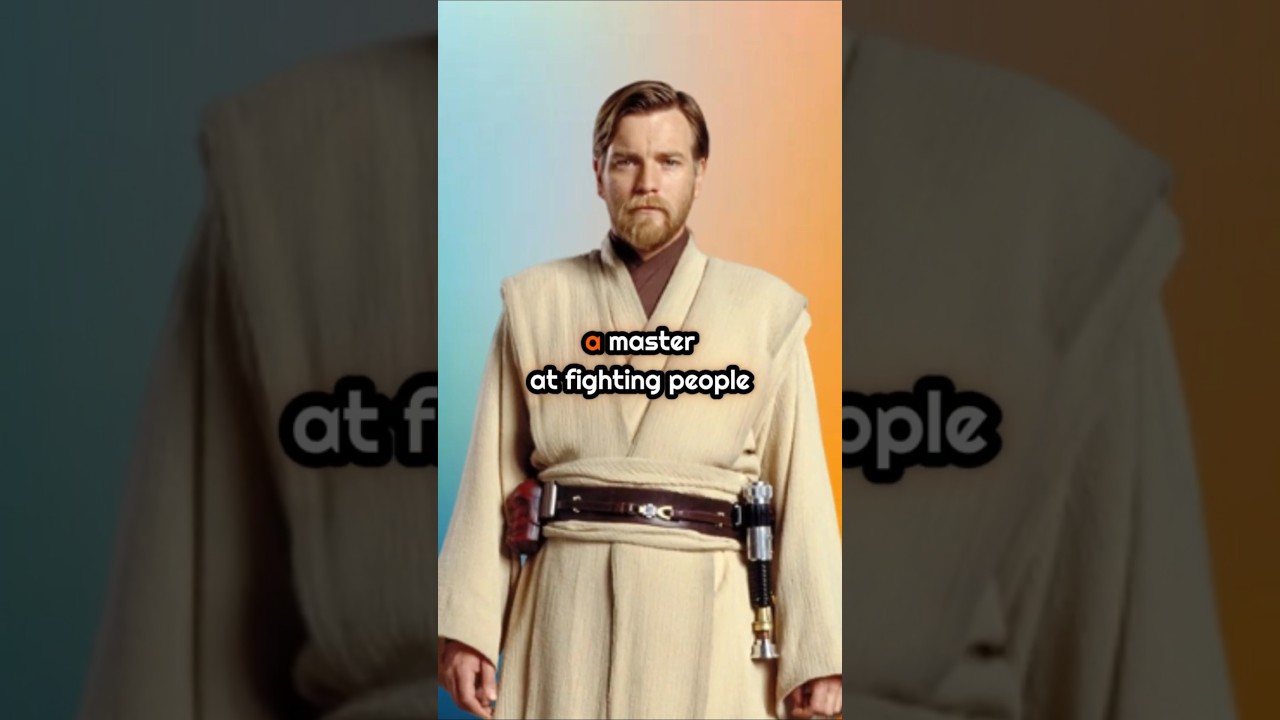 Obi Wan Kenobi was the best FORM III lightsaber duelist