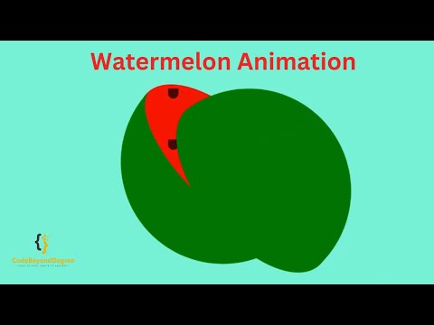 Watermelon Animation Using