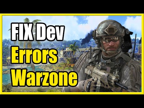 How to FIX Dev Error & Crashing in Warzone PS4, PS5, Xbox & PC (Can&rsquo;t Play Tutorial)