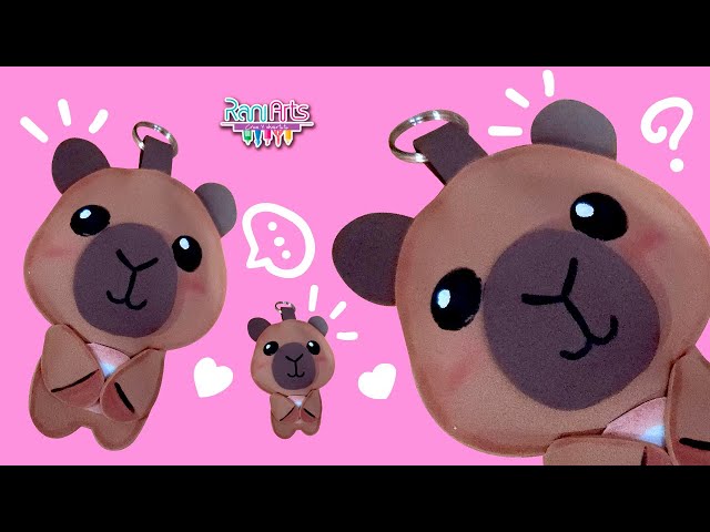 XPEX Llavero Capibara De Peluche Súper Lindo, Colgante Suave Para Mochila, Bolso O Llaves, Regalo Ideal (color Aleatorio)