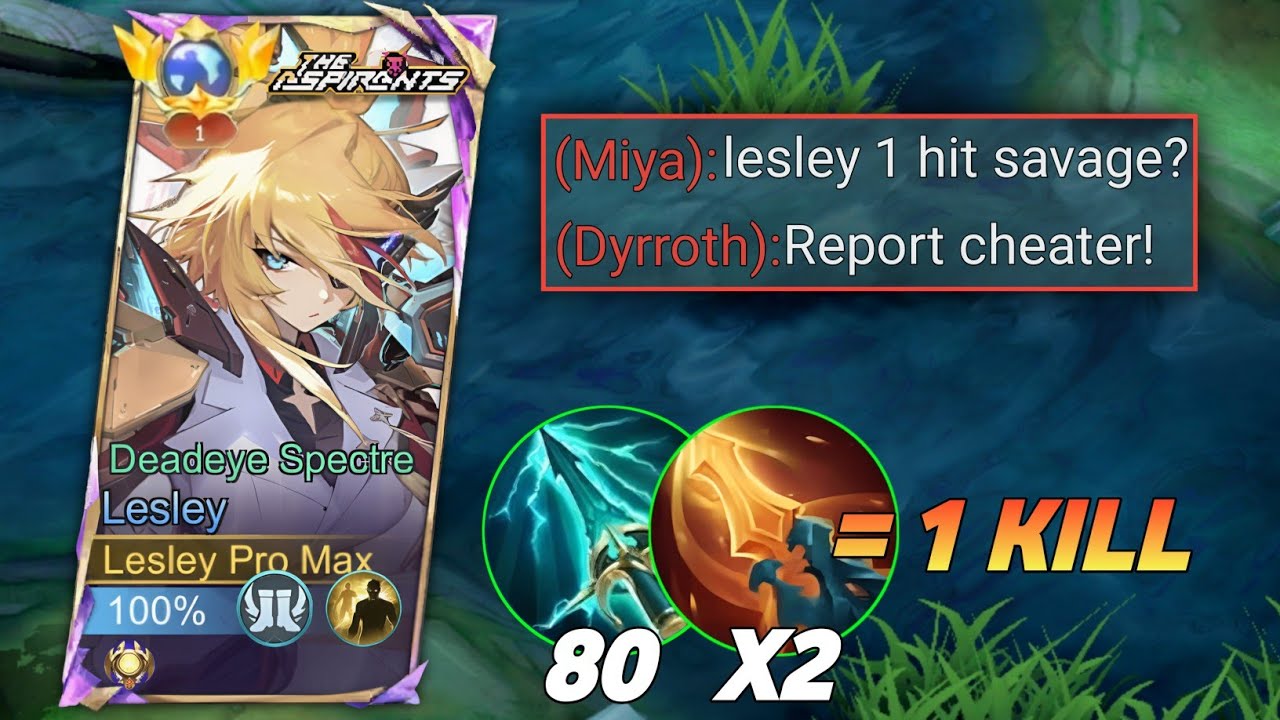 Лесли — один хит, дикая сборка! Лесли — новая лучшая сборка и эмблема! — лучшая сборка мира 2025 ...