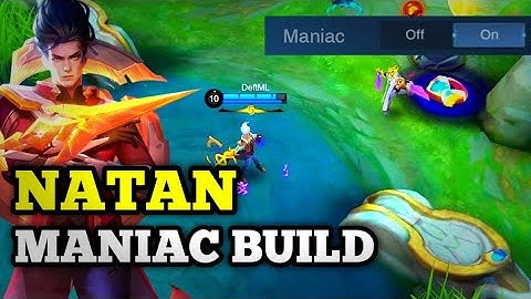 THIS MANIAC NATAN BUILD CAN EASILY MAKE YOU REACH MYTHIC RANK 🔥 18 KILLS ! 🔥 MANIAC NATAN GAMEPLAY