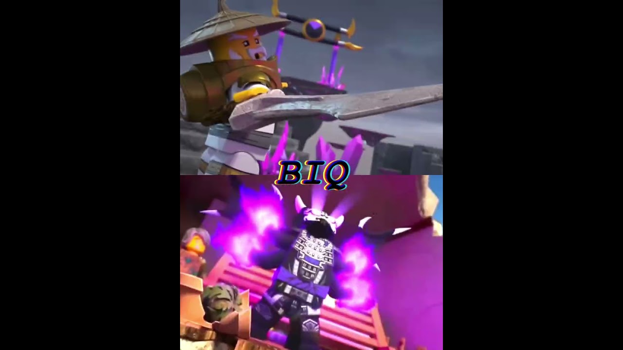 Ninjago Wu vs Garmadon 